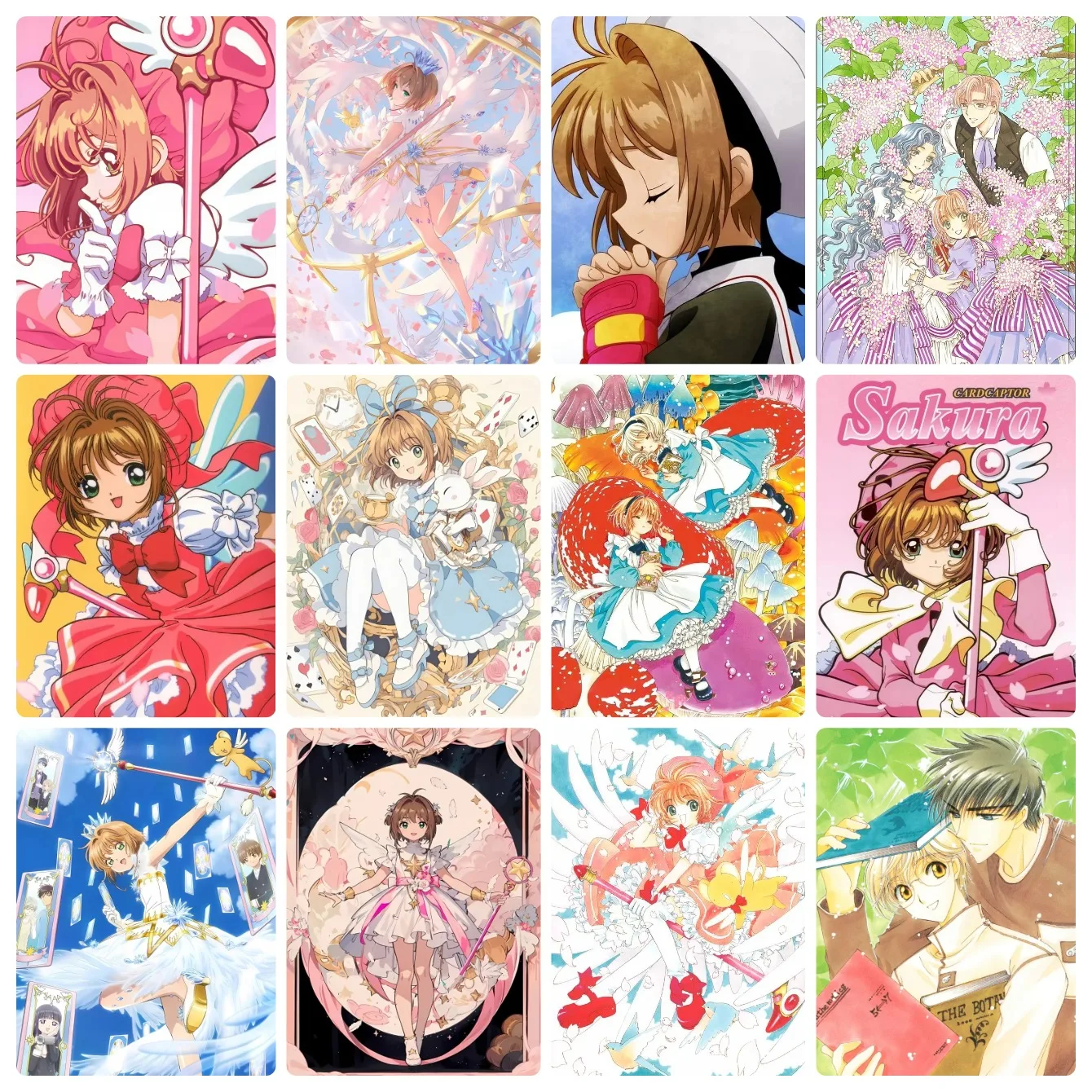 Lukisan Berlian Cardcaptor Sak - Photo Mosaic Print ulasan dan harga